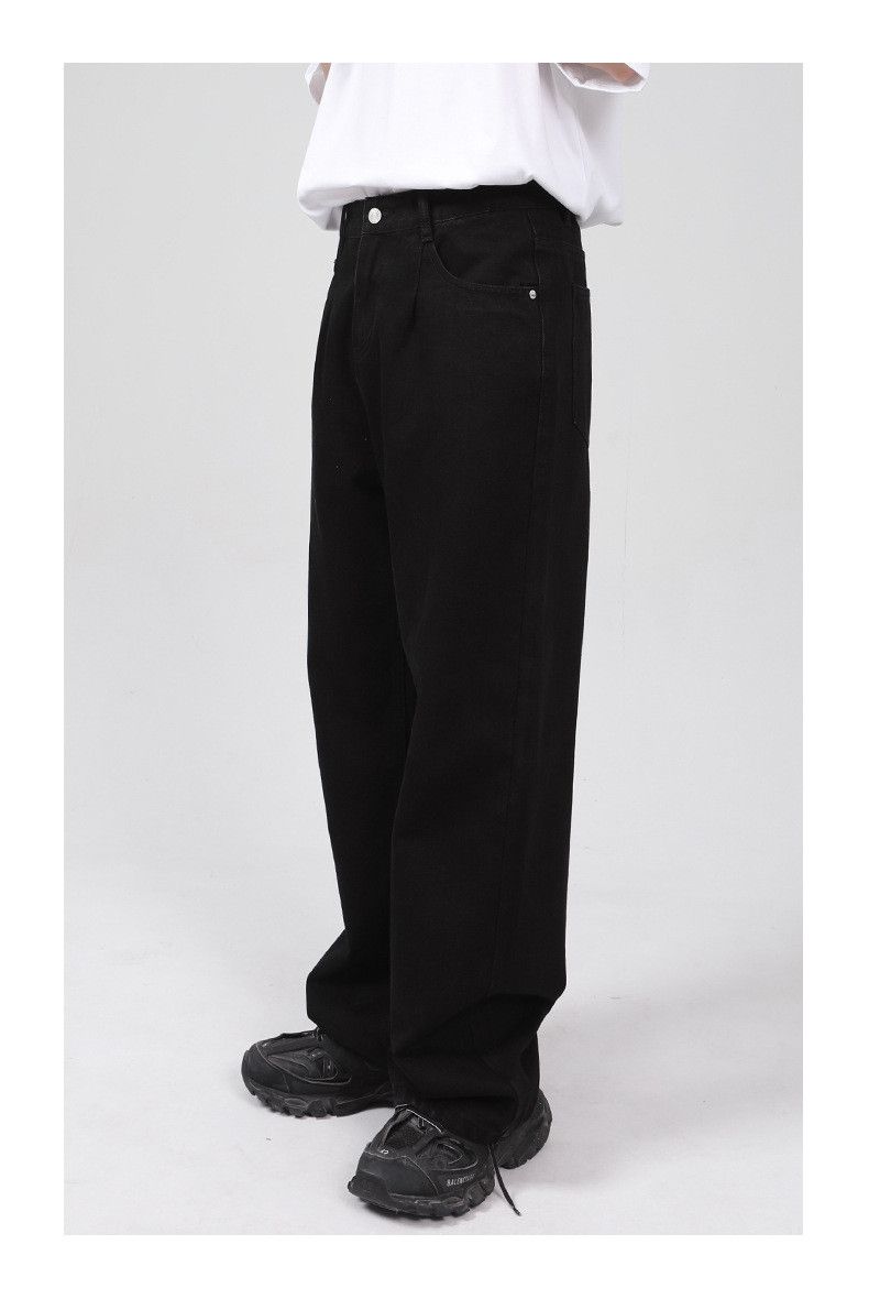 Japanese Brand × Jean Japanese style simple straight casual jeans for men Size US 32 / EU 48 - 2 Thumbnail