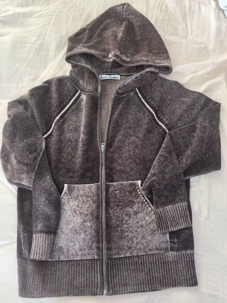 Acne Studios Acne Studios Printed Fleece Hooded Jacket Size XS / US 0-2 / IT 36-38 - 6 Thumbnail