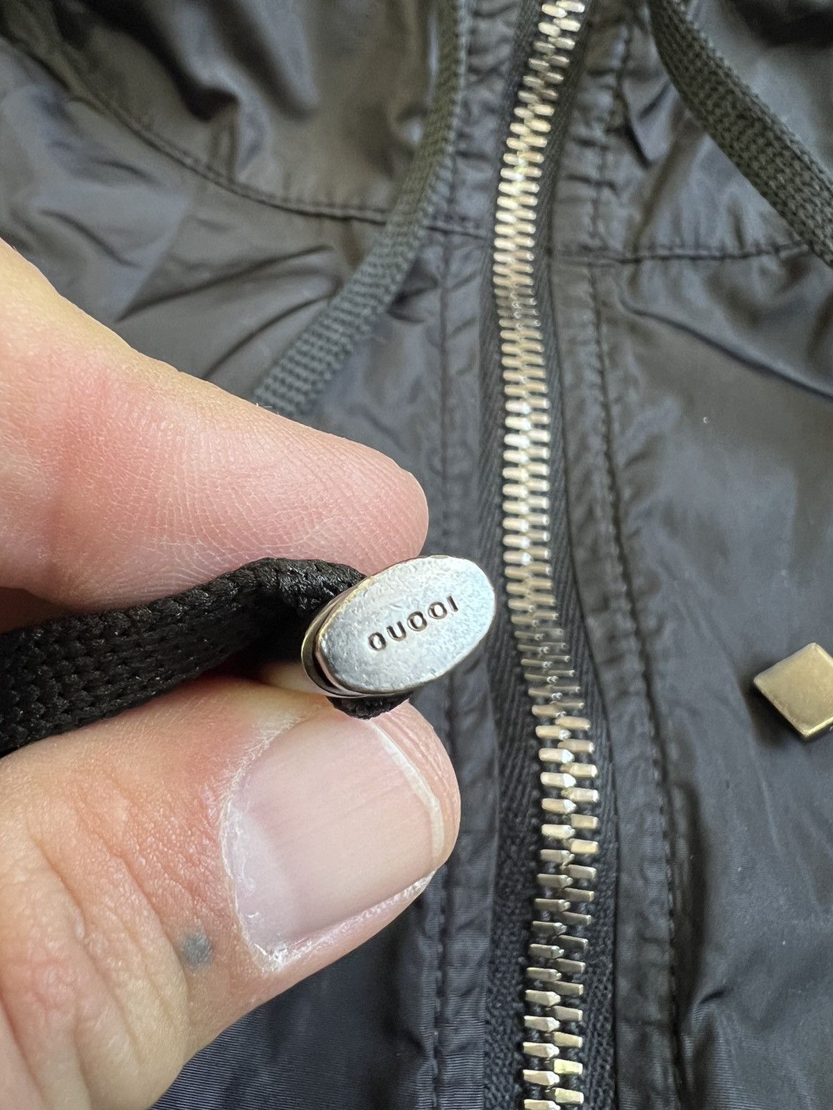 Tom Ford Vintage Gucci Tom Ford two layered zip hoodie logo jacket Size S / US 4 / IT 40 - 9 Thumbnail
