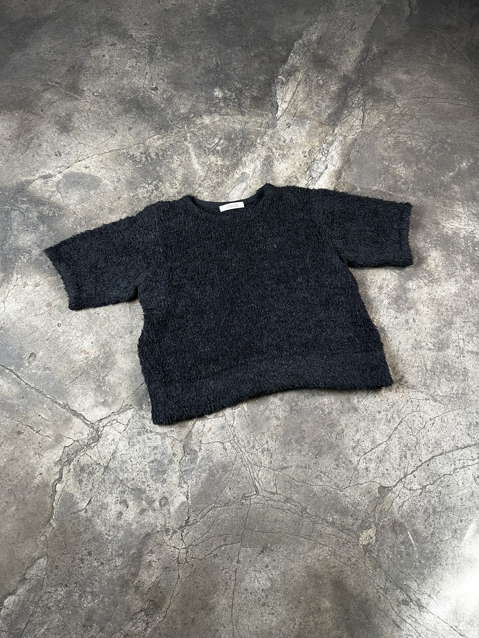 Japanese Brand Dorothe Schumacher Mohair Fuzzy Knit T-shirt Size US S / EU 44-46 / 1 - 1 Thumbnail