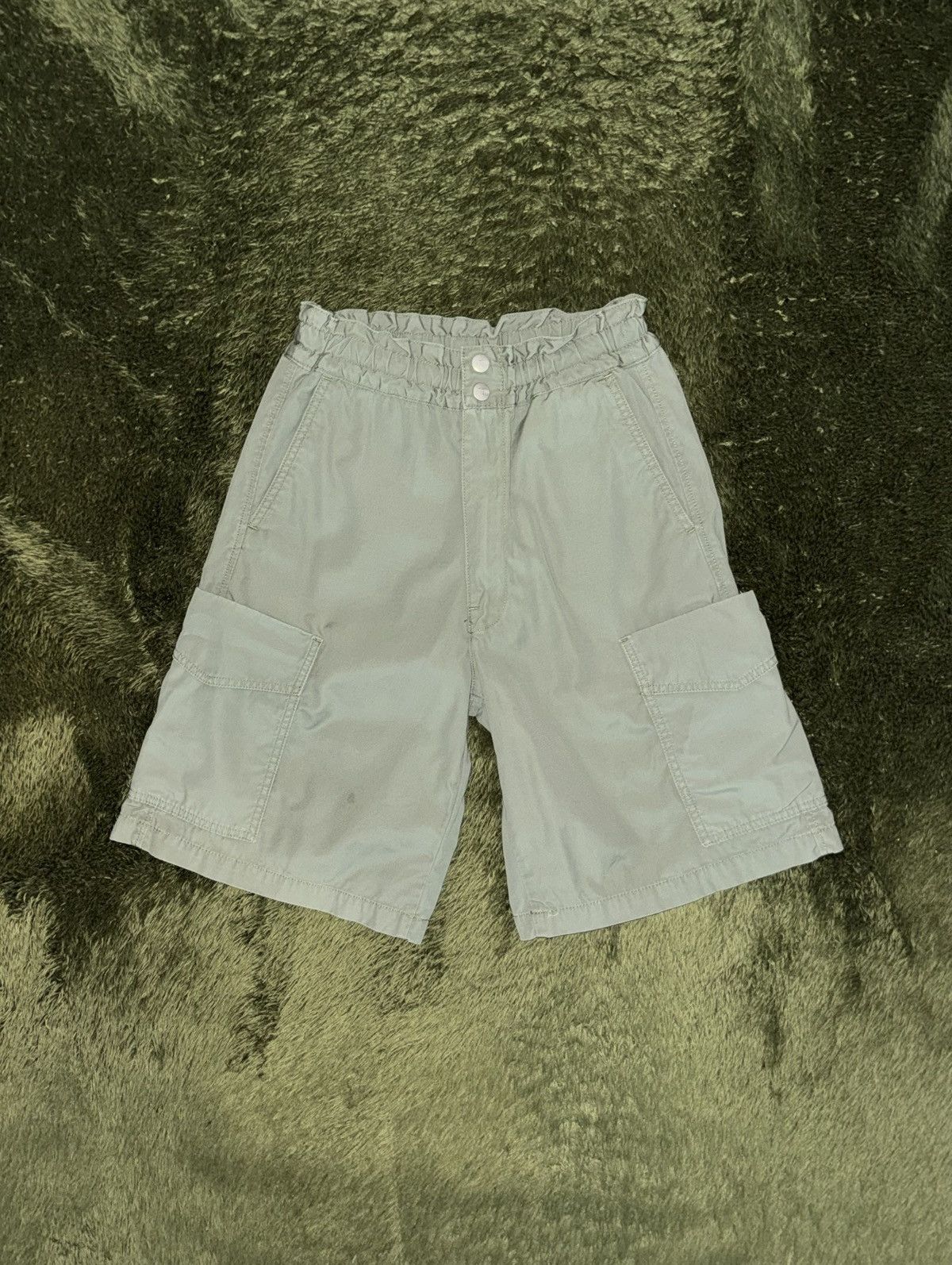 Carhartt Wip [S] Carhartt WIP Women’s Denver Cargo Shorts Olive Size US 29 - 1 Thumbnail