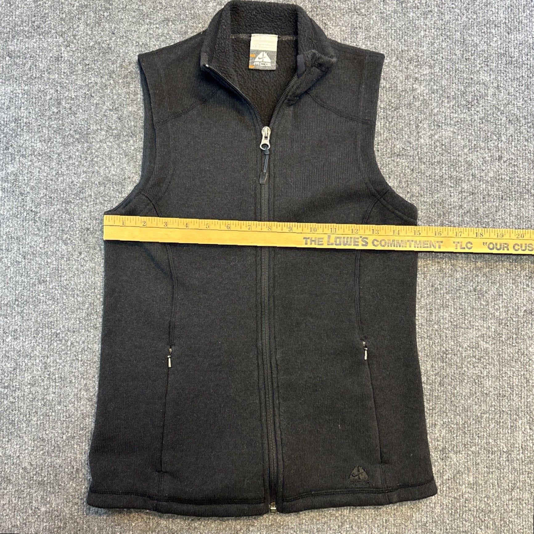 Nike ACG Nike ACG Vest Full Zip Polyester Men XS Black Size US XS / EU 42 / 0 - 5 Thumbnail