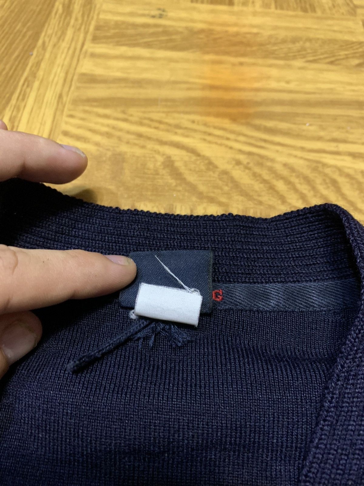 Paul & Shark × Vintage Paul And Shark Yachting Cardigan Mens Large Navy Blue Size US L / EU 52-54 / 3 - 7 Thumbnail