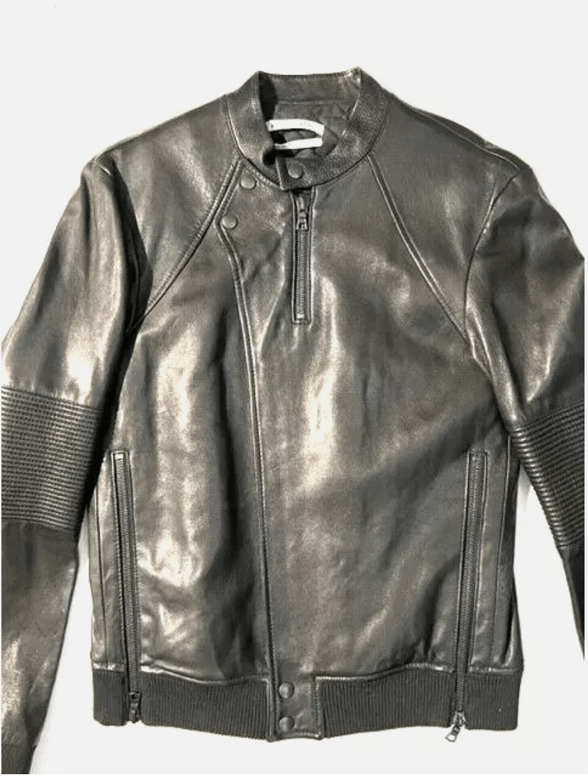 Public School PUBLIC SCHOOL Lambskin Leather Motorcycle Biker Racer Jacket Size US M / EU 48-50 / 2 - 4 Thumbnail