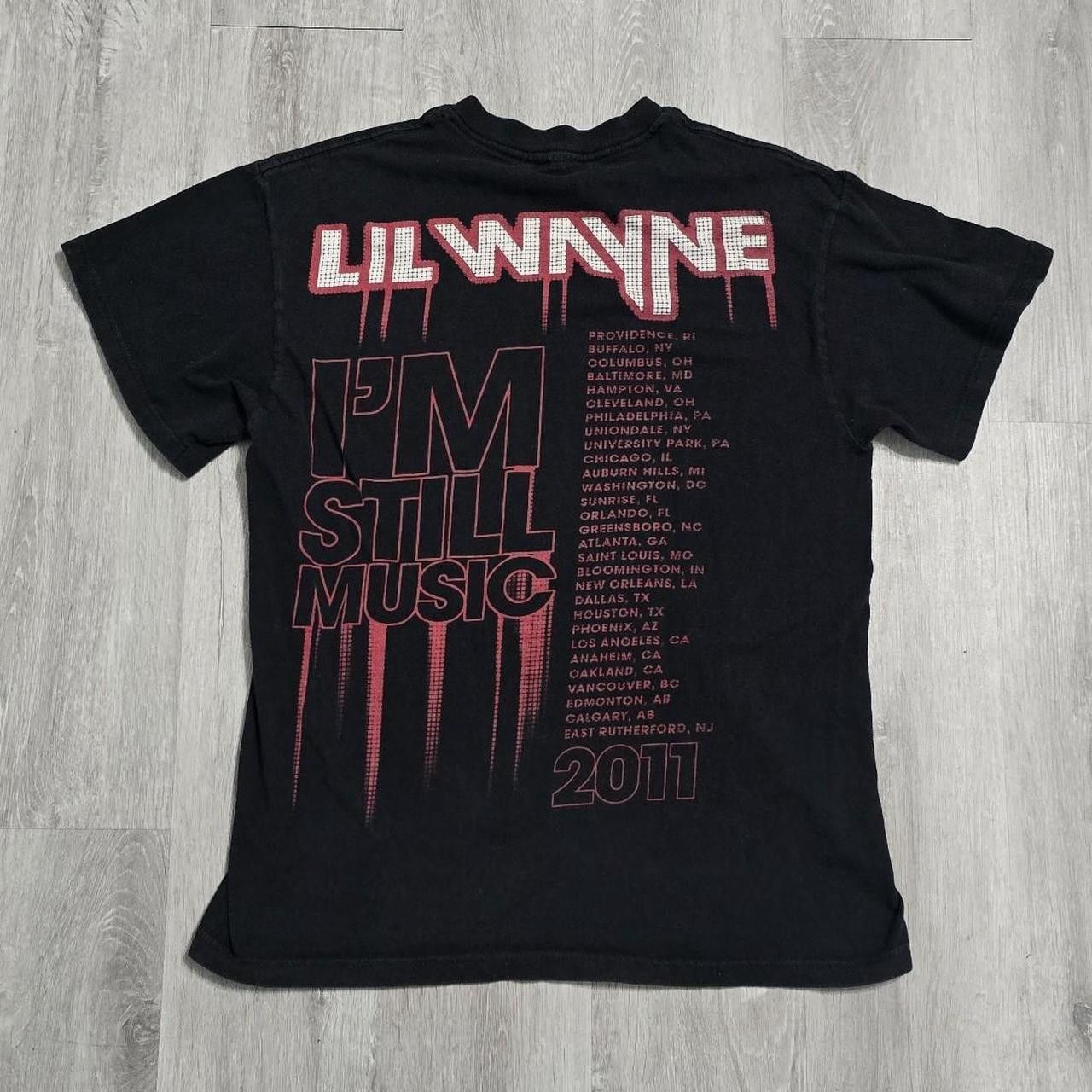 Delta Y2K 2011 Lil Wayne I'm Still Music Concert Tour Tee Rap Size US M / EU 48-50 / 2 - 2 Thumbnail