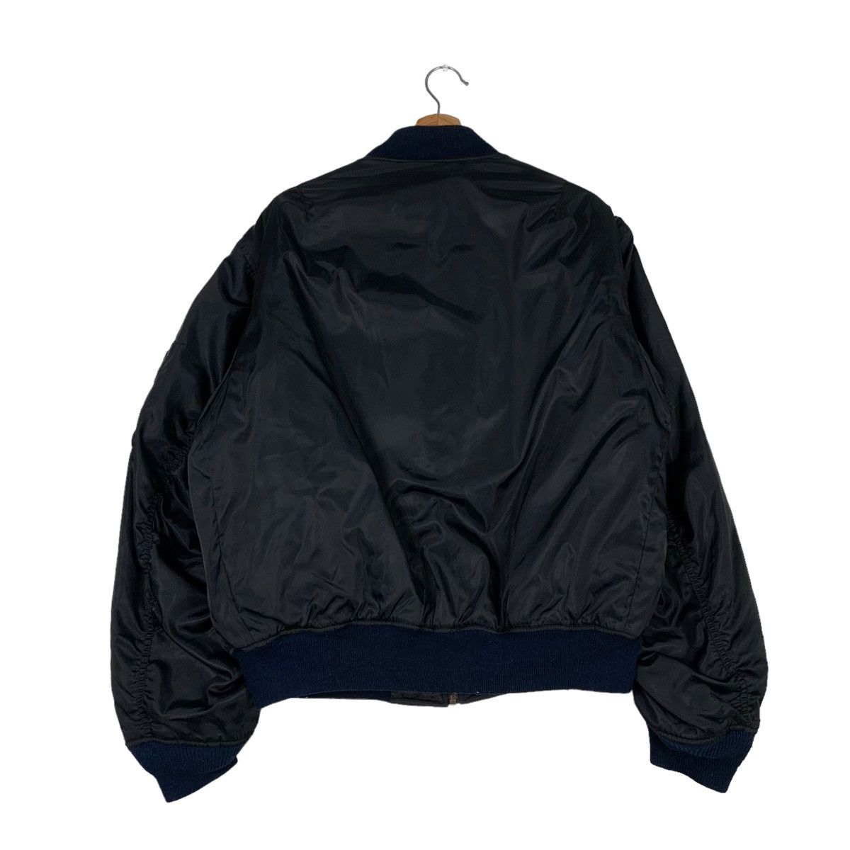 Vintage Vintage Corinth MFG USA Black Bomber Jacket #0902-C40 Size US L / EU 52-54 / 3 - 7 Thumbnail
