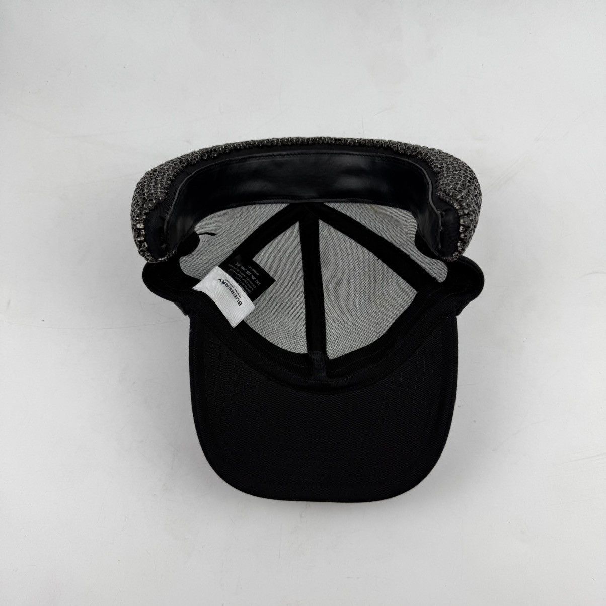 Burberry Burberry Crystal Headband Detail Reconstructed Cap Size ONE SIZE - 8 Thumbnail