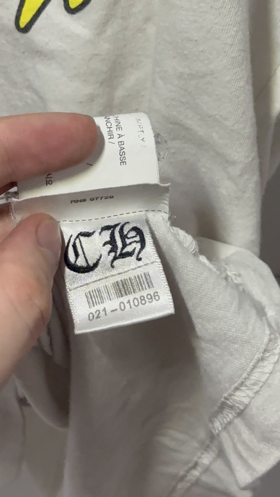 Chrome Hearts ✅Chrome hearts white t shirt Size US S / EU 44-46 / 1 - 8 Thumbnail