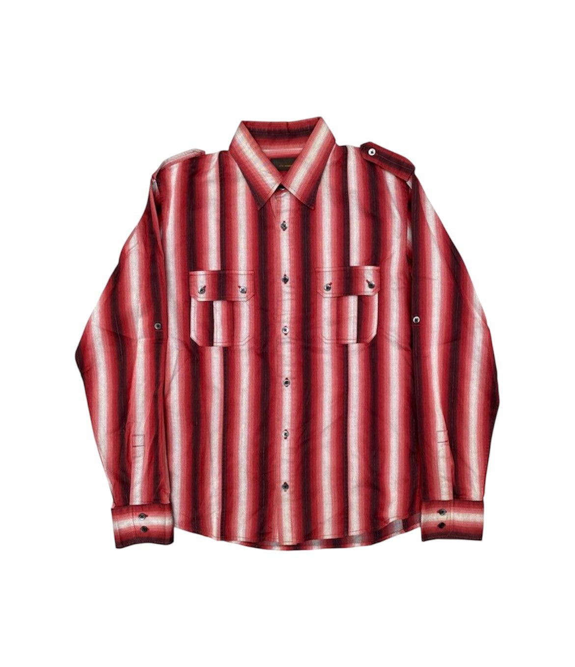 Le Grande Bleu (L.G.B.) × Tete Homme Tete Homme Striped Long Shirt Size US L / EU 52-54 / 3 - 1 Thumbnail