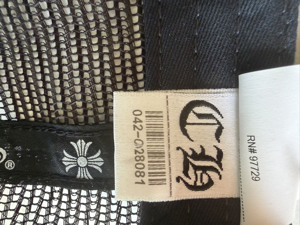 Chrome Hearts Chrome Hearts White Leather Patch Fuck Trucker Hat RARE Size ONE SIZE - 13 Thumbnail