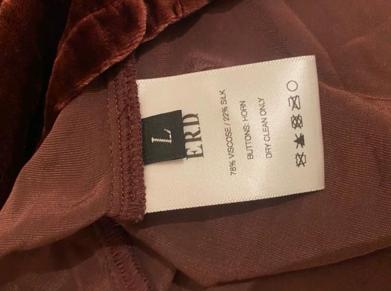 Enfants Riches Deprimes Enfants Riches Deprimes 22 FW Red Velvet Shirt Jacket 2502- Size US L / EU 52-54 / 3 - 3 Thumbnail