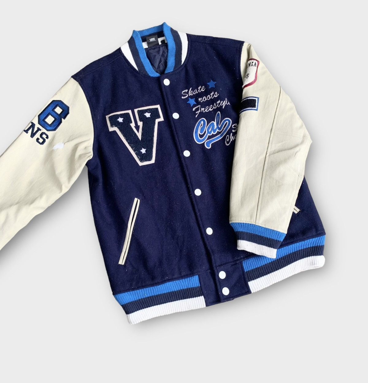 Vans Vans California Skate Roots Varsity Jacket Embroidered Logo Size US L / EU 52-54 / 3 - 5 Thumbnail