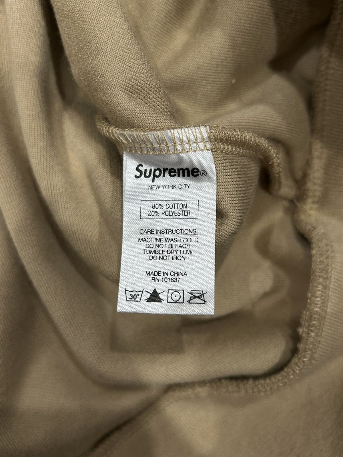Supreme SUPREME HALF ZIP VELOUR PULL Size US M / EU 48-50 / 2 - 5 Thumbnail
