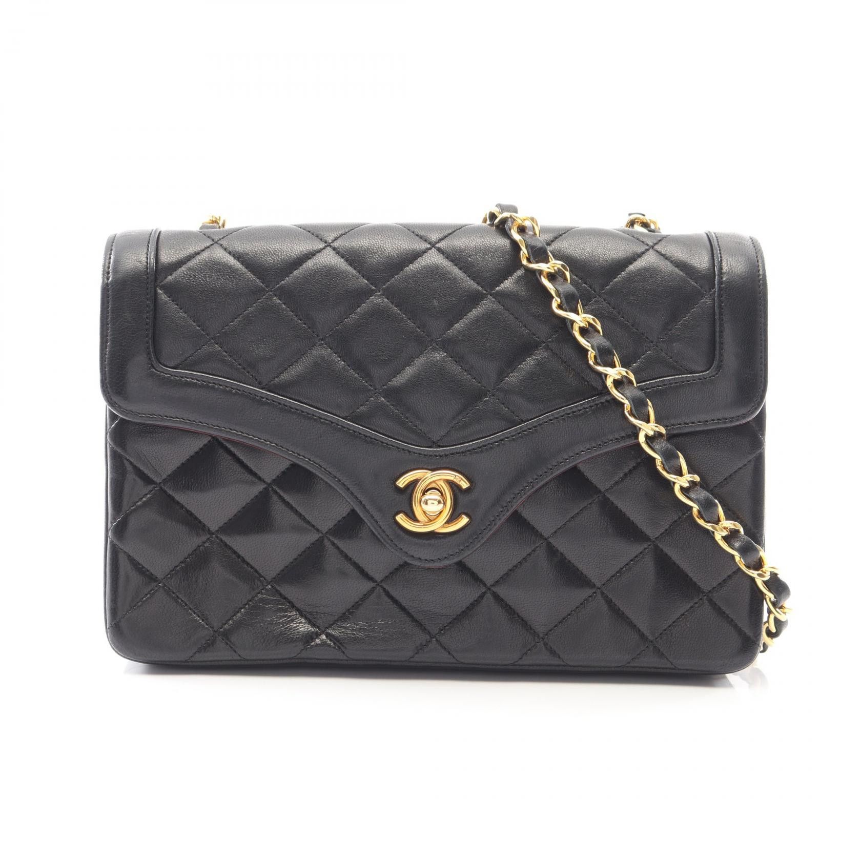 Chanel Chanel CHANEL Matelasse Lambskin Shoulder Bag Leather Shoulder Bag DUTY FREE for USA Size ONE SIZE - 1 Thumbnail