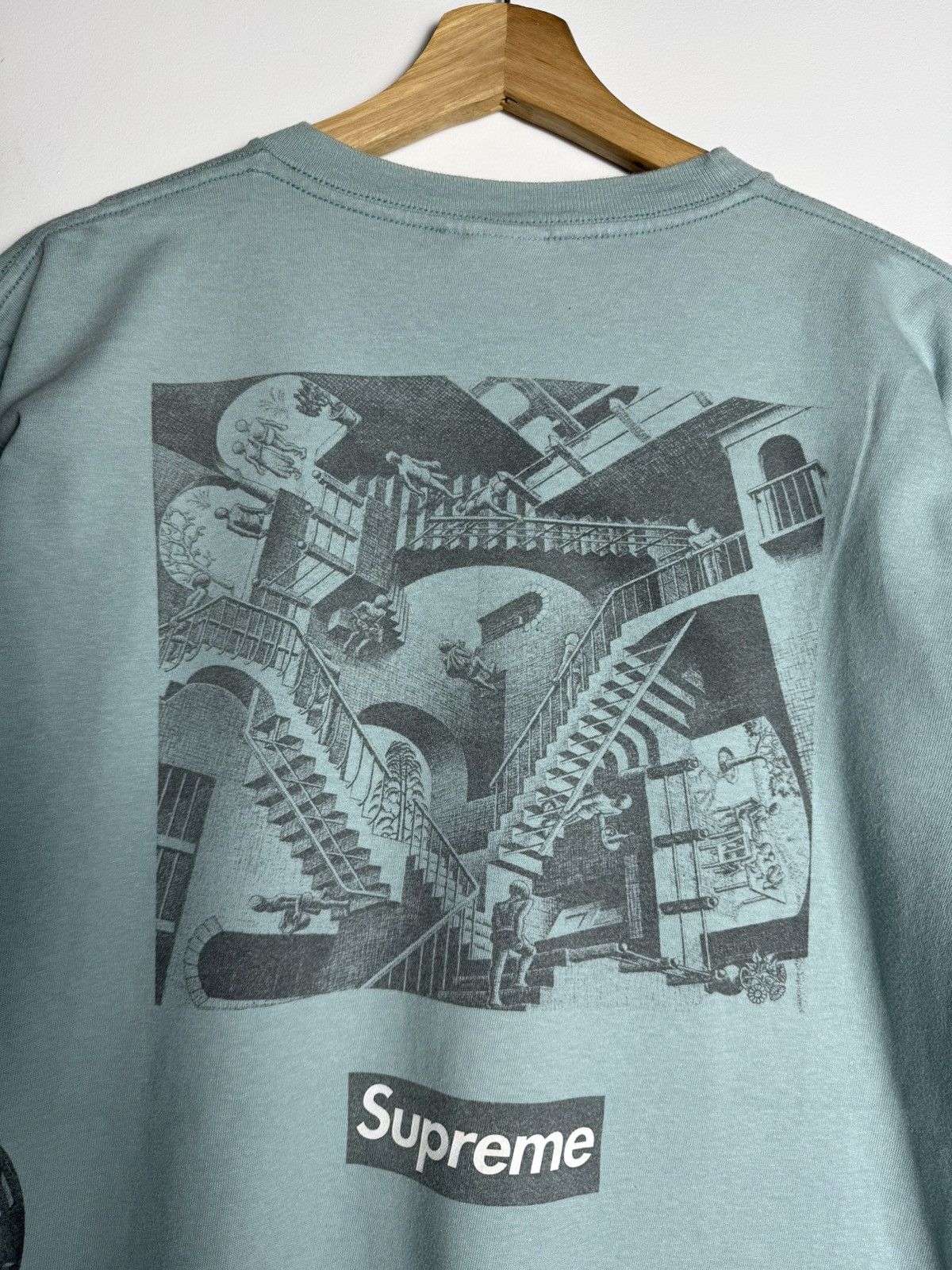 Supreme Supreme MC Escher Collage T - Shirt Size US M / EU 48-50 / 2 - 6 Thumbnail