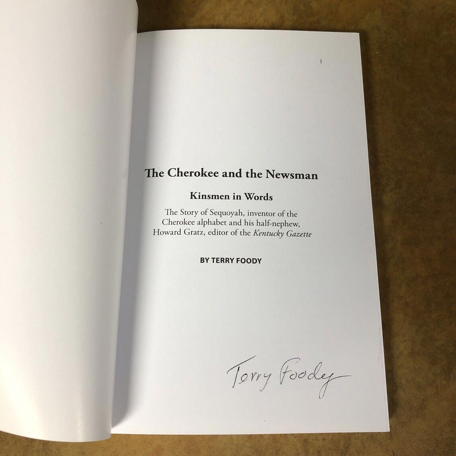 Designer Foody - The Cherokee and the Newsman - 2017 - SIGNED Size ONE SIZE - 2 Thumbnail