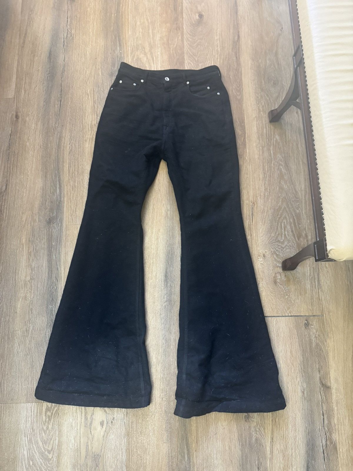 Rick Owens Porterville Bolan Bootcut Trousers Size US 32 / EU 48 - 4 Thumbnail