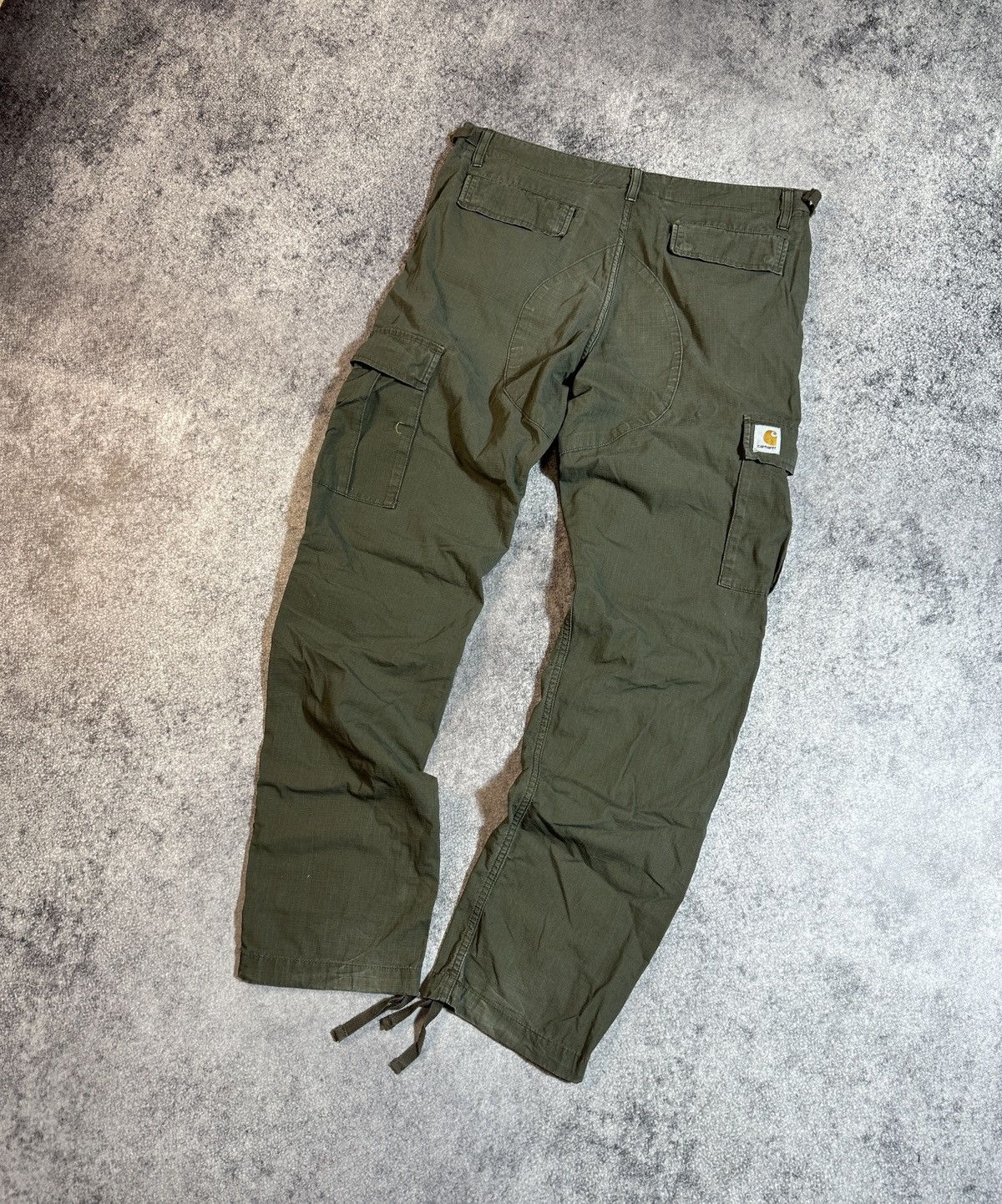 Carhartt × Vintage Y2K Carhartt Casual Cargo Pants Aviation Pant Streetwear L Size US 34 / EU 50 - 2 Thumbnail