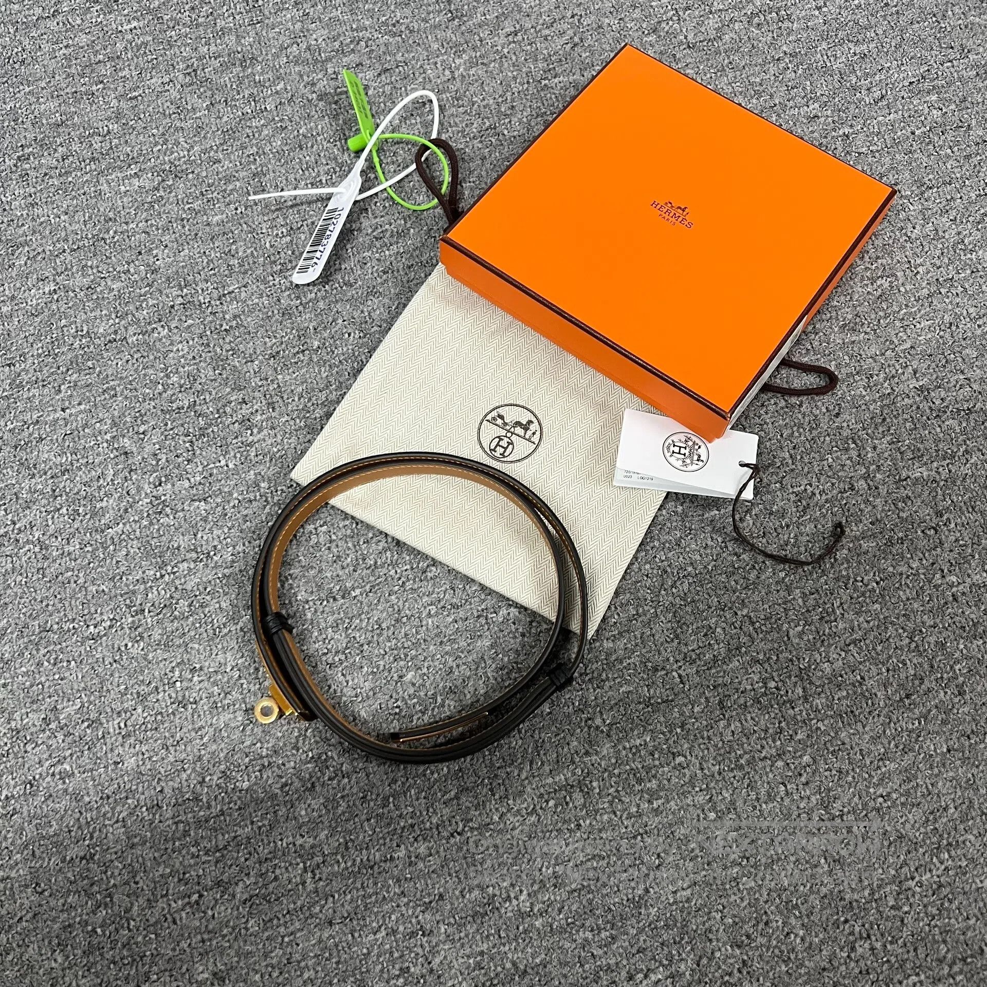 Hermes Hermes Kelly Golden Button Epsom Belt| Size ONE SIZE - 1 Thumbnail