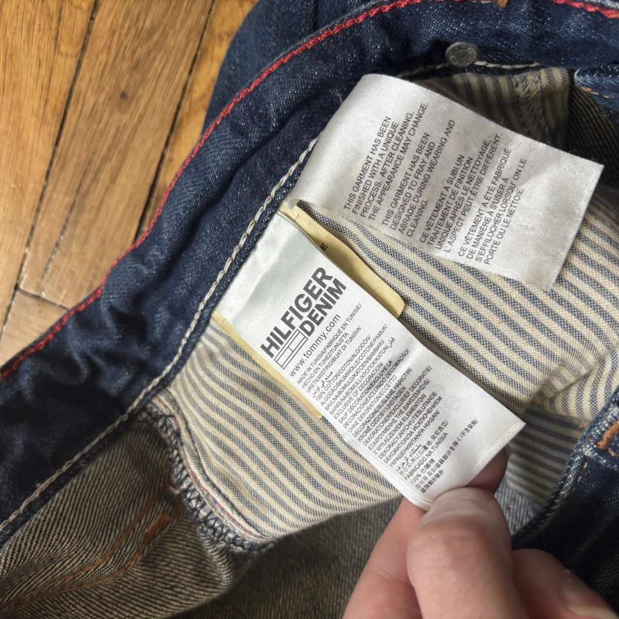 Tommy Hilfiger Tommy Hilfiger Distressed Boro Denim Scanton Selvedge Jeans Size US 33 - 12 Thumbnail