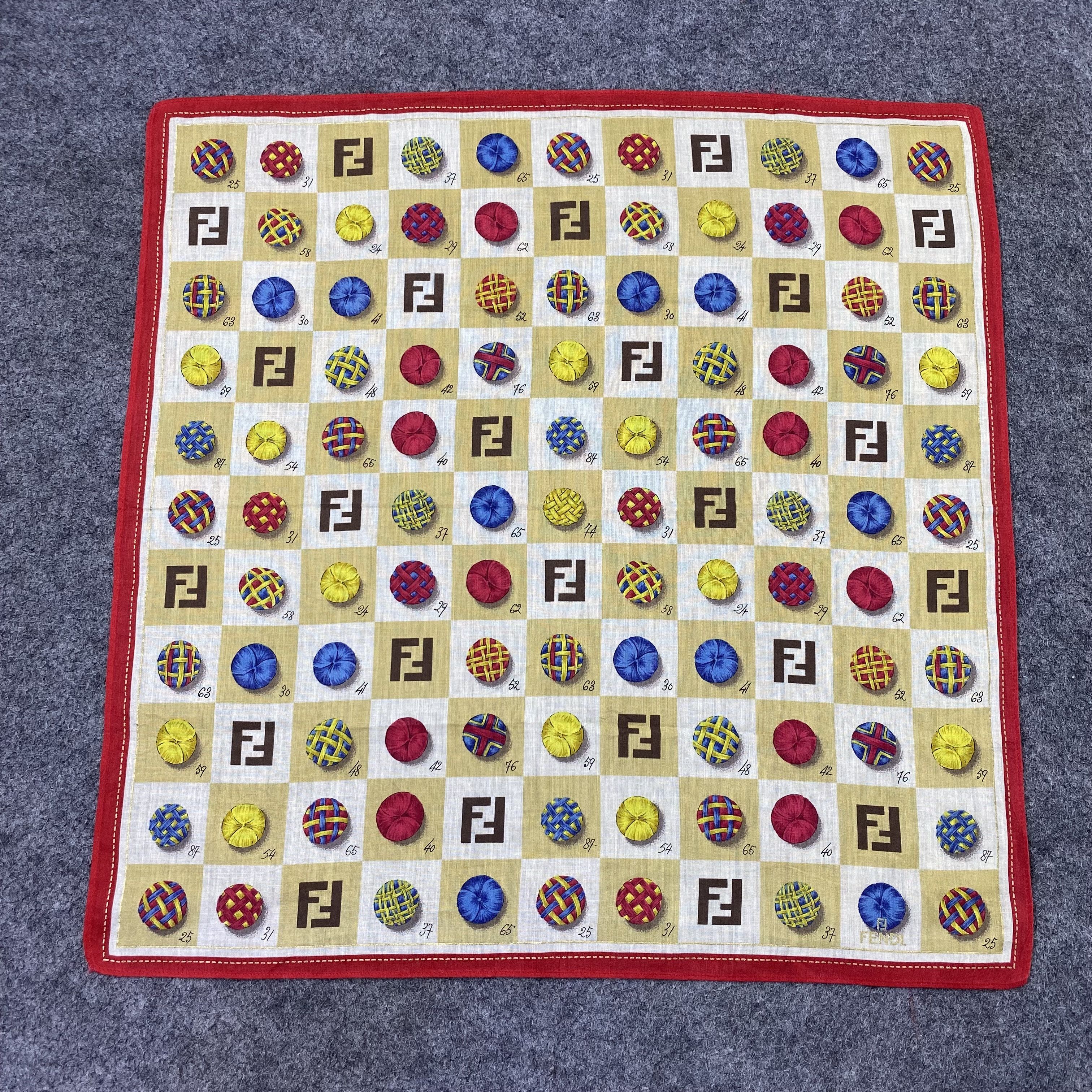 Fendi Fendi Handkerchief / Bandana / Neckerchief-B2143 Size ONE SIZE - 3 Thumbnail