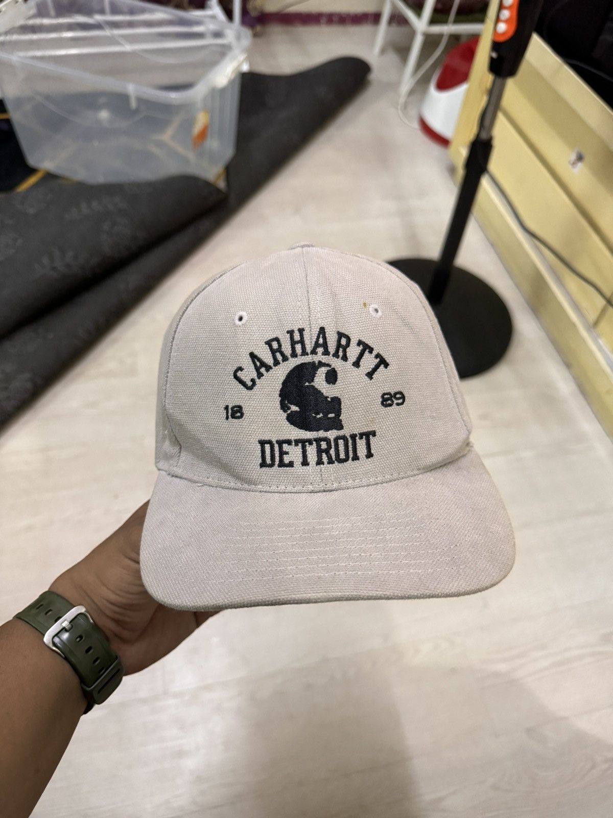 Carhartt × Carhartt Wip × Starter Carhartt Detroit Starter Embroidered Snapback Size ONE SIZE - 1 Thumbnail