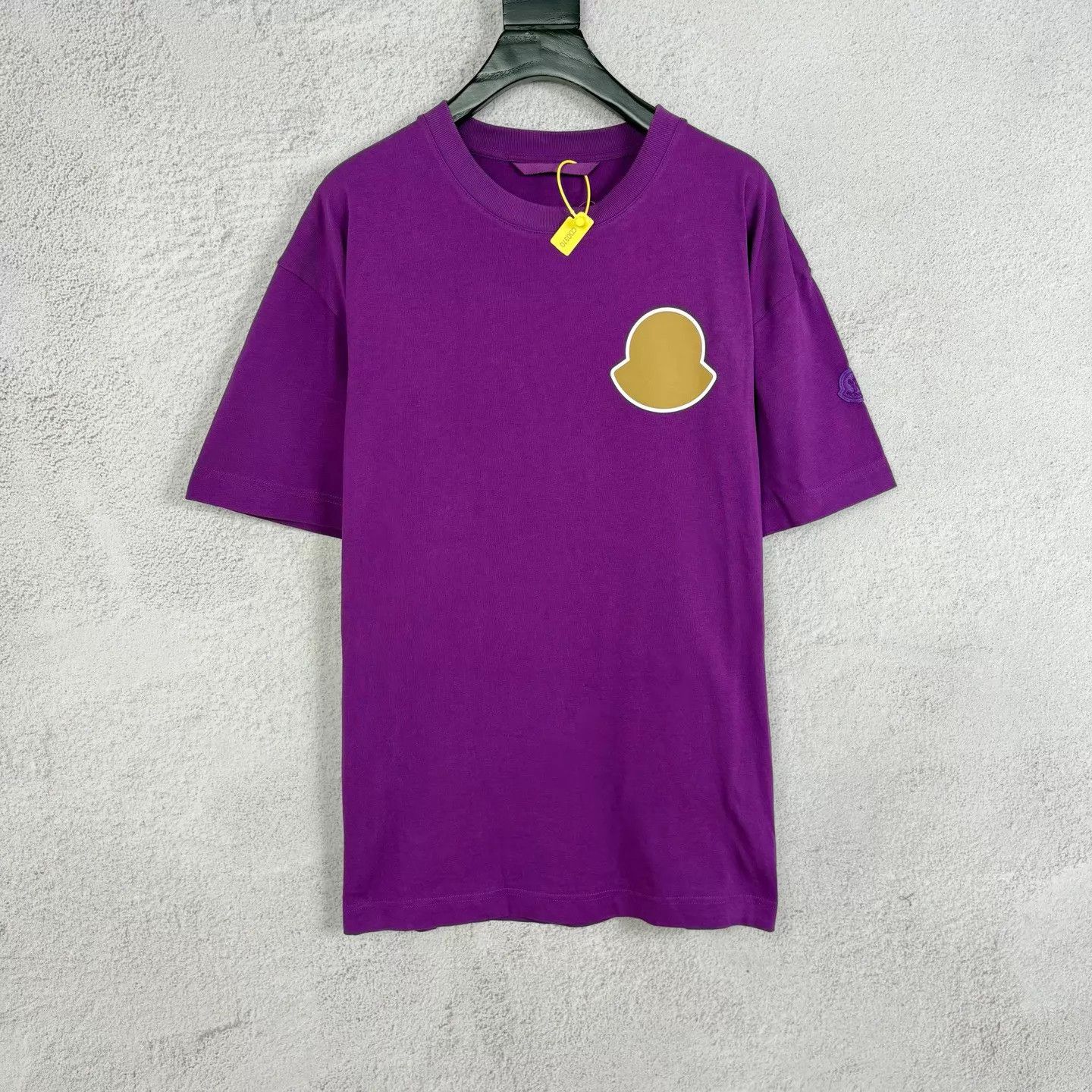 Moncler MONCLER Bell Purple Short-Sleeve Tee Size XL Size US XL / EU 56 / 4 - 1 Thumbnail