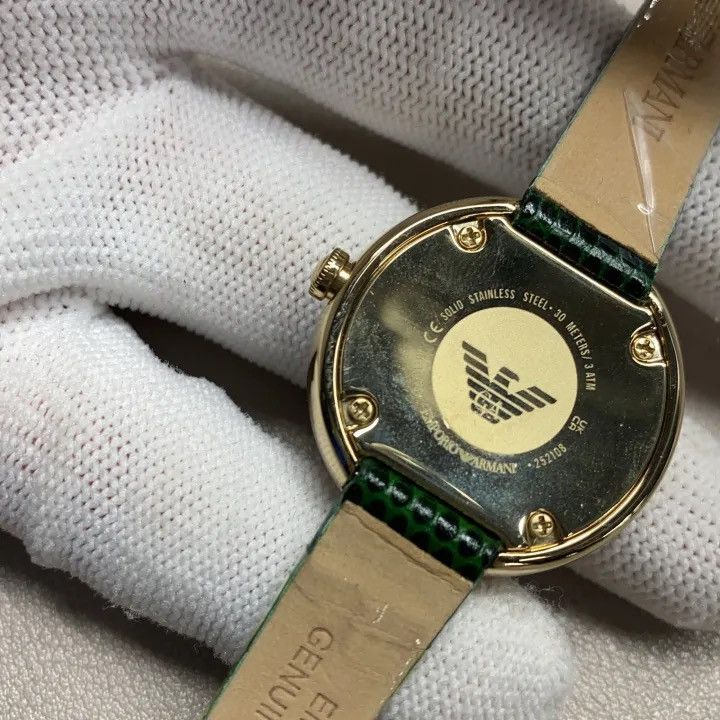 Emporio Armani emporio armani green watch yq Size ONE SIZE - 2 Thumbnail