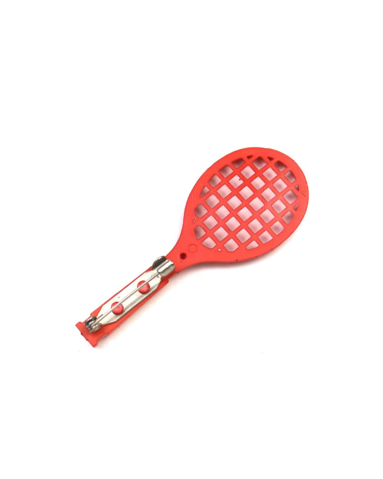 Hysteric Glamour 1980S 🎾 JAPANESE MADE PLASTIC MINI TENNIS RACKET BROOCH Size ONE SIZE - 2 Thumbnail