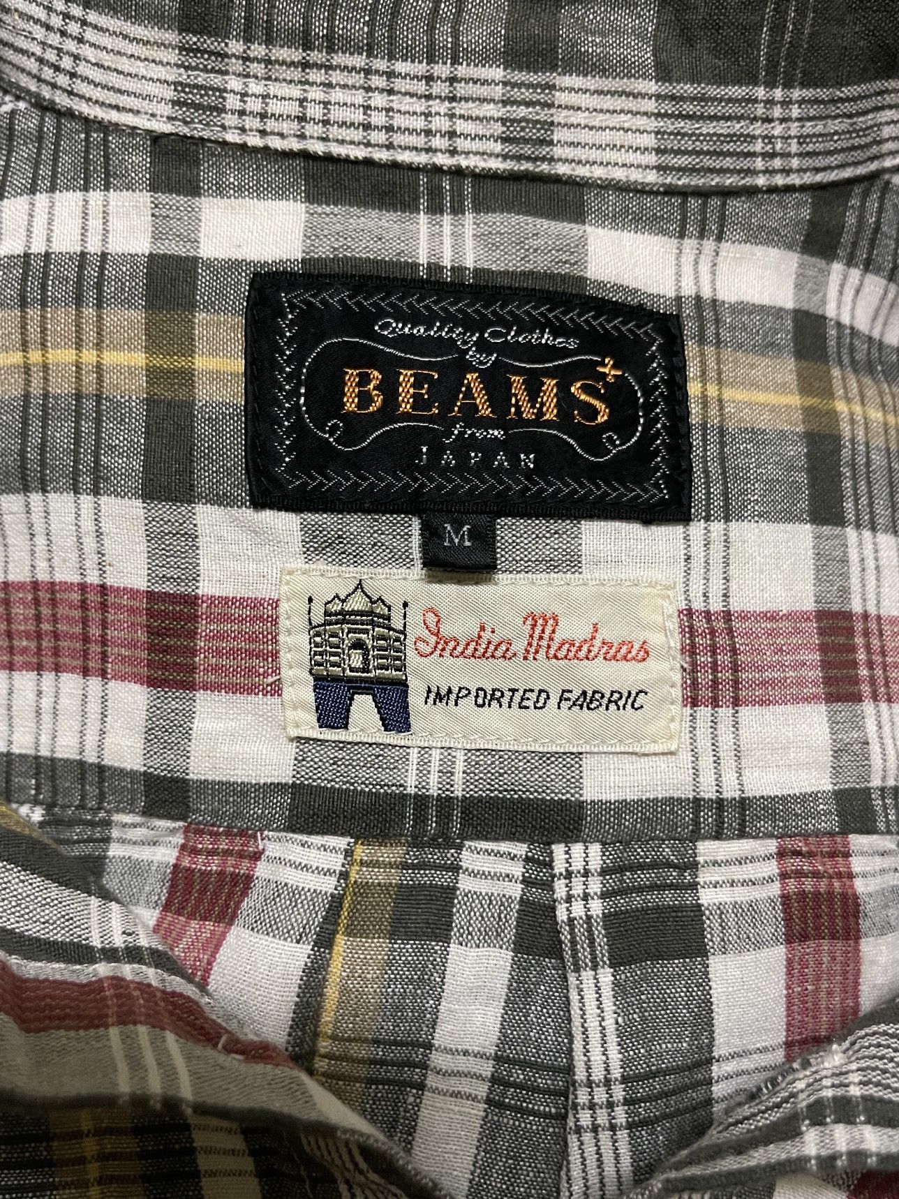 Beams Plus × Japanese Brand Beams Plus India Madras Shirt Size US M / EU 48-50 / 2 - 15 Thumbnail