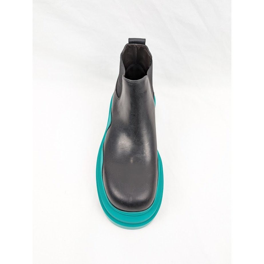 Bottega Veneta o1rshd1 Military Calf Tire Boots in Black 43.5 Size US 10.5 / EU 43-44 - 9 Thumbnail