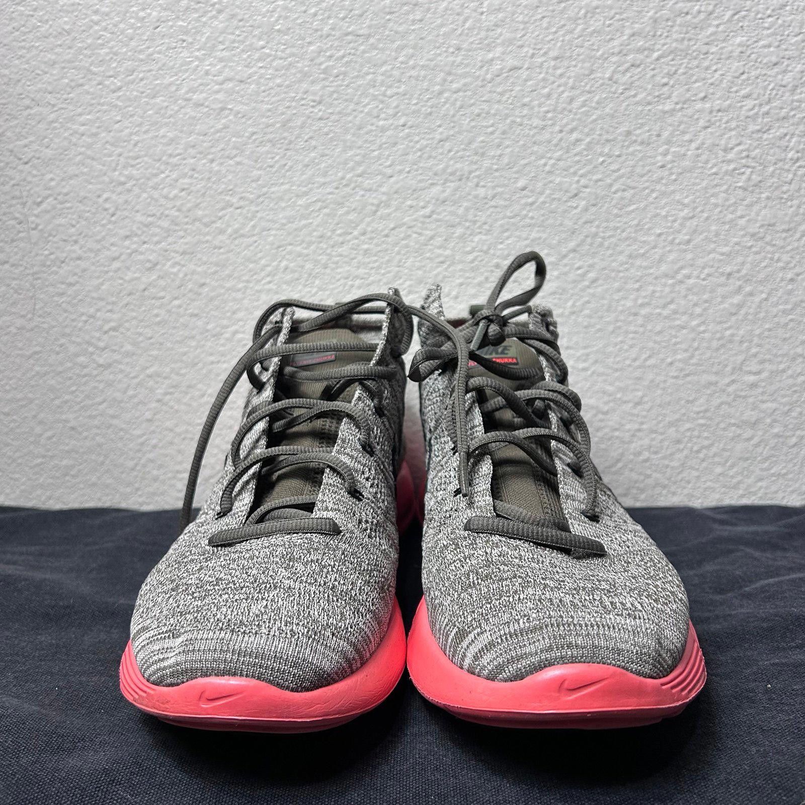 Nike Nike Lunar Flyknit Chukka (Grey / Red Sole) Size US 11.5 / EU 44-45 - 2 Thumbnail