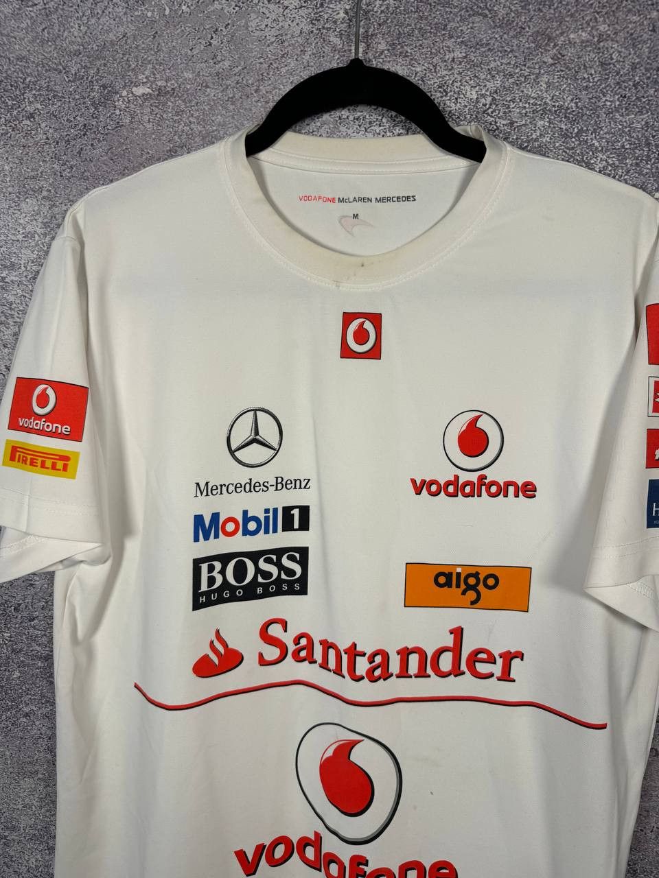 Mercedes-Benz McLaren Vodafone Mercedes F1 Team Jersey Medium Size US M / EU 48-50 / 2 - 3 Thumbnail