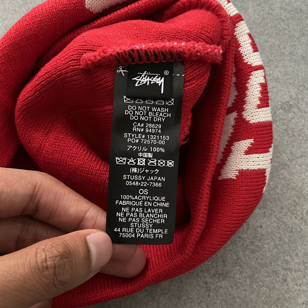 Hat Club Stussy Beanie Hat Size ONE SIZE - 3 Thumbnail