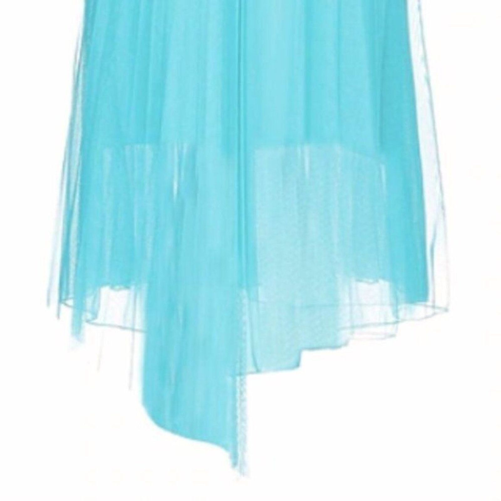 Patrizia Pepe Patrizia Pepe Tulle Knee length skirt Turquoise size 10 Size 32" / US 10 / IT 46 - 8 Thumbnail