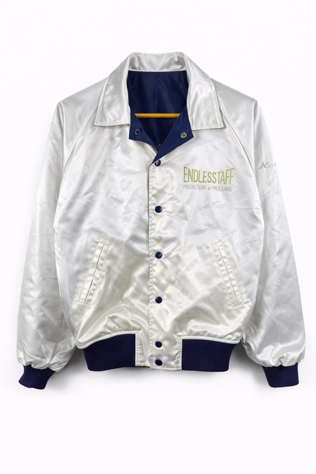 Vintage Endlessstaff Reversible Satin Jacket Science & Technology” Size US S / EU 44-46 / 1 - 3 Thumbnail