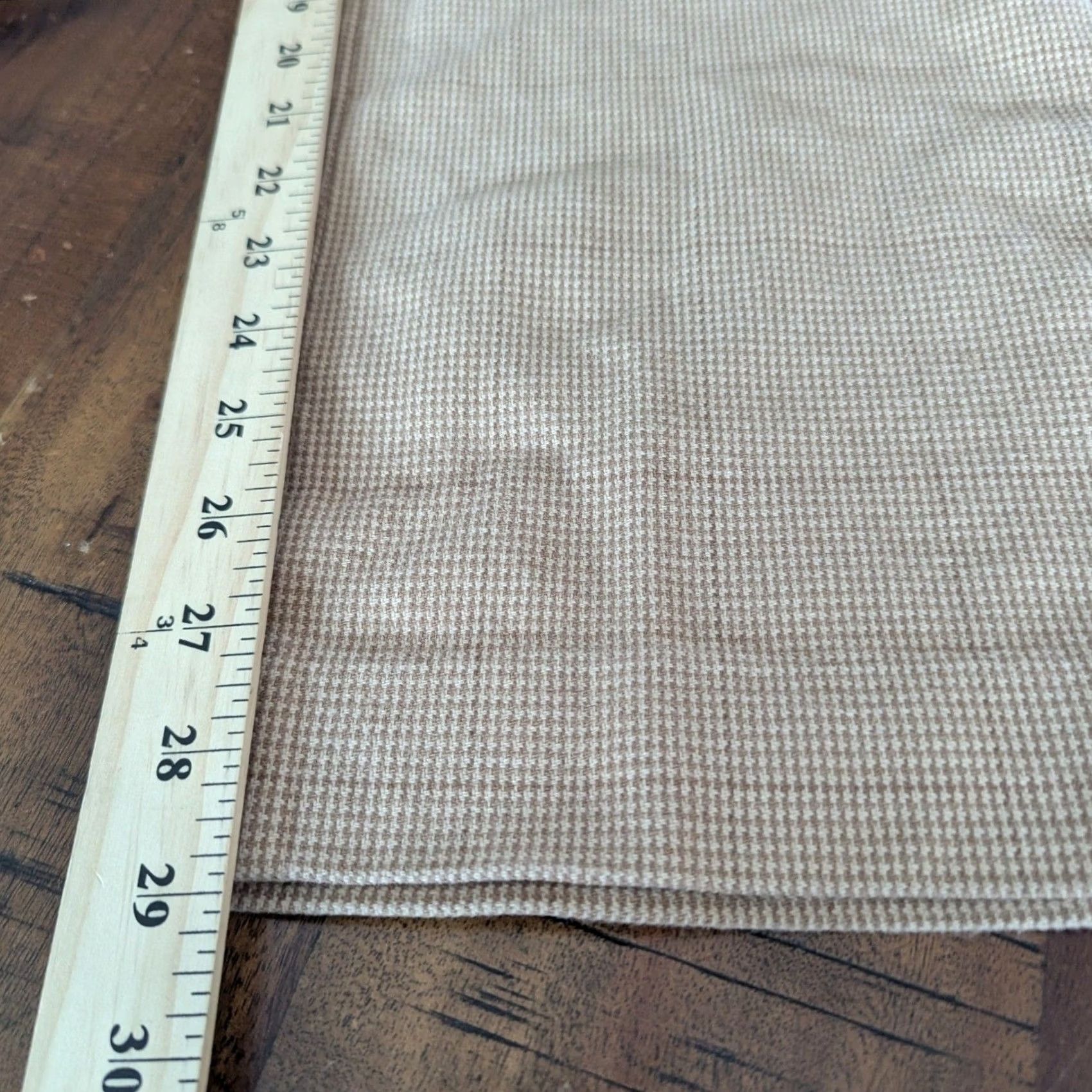 Ralph Lauren Lauren Ralph Lauren Adelle Straight Leg Pants Beige Womens 14 Houndstooth Size 36" / US 14 / IT 50 - 6 Thumbnail
