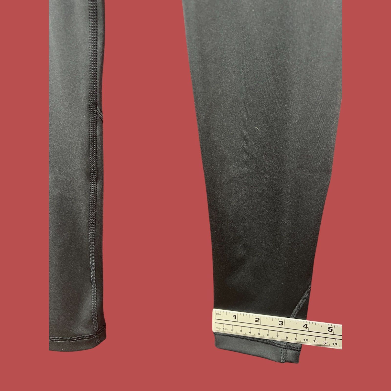 Adidas Adidas - Women's High-Rise Tight Fit Training Leggings - Bla Size 22" - 9 Thumbnail
