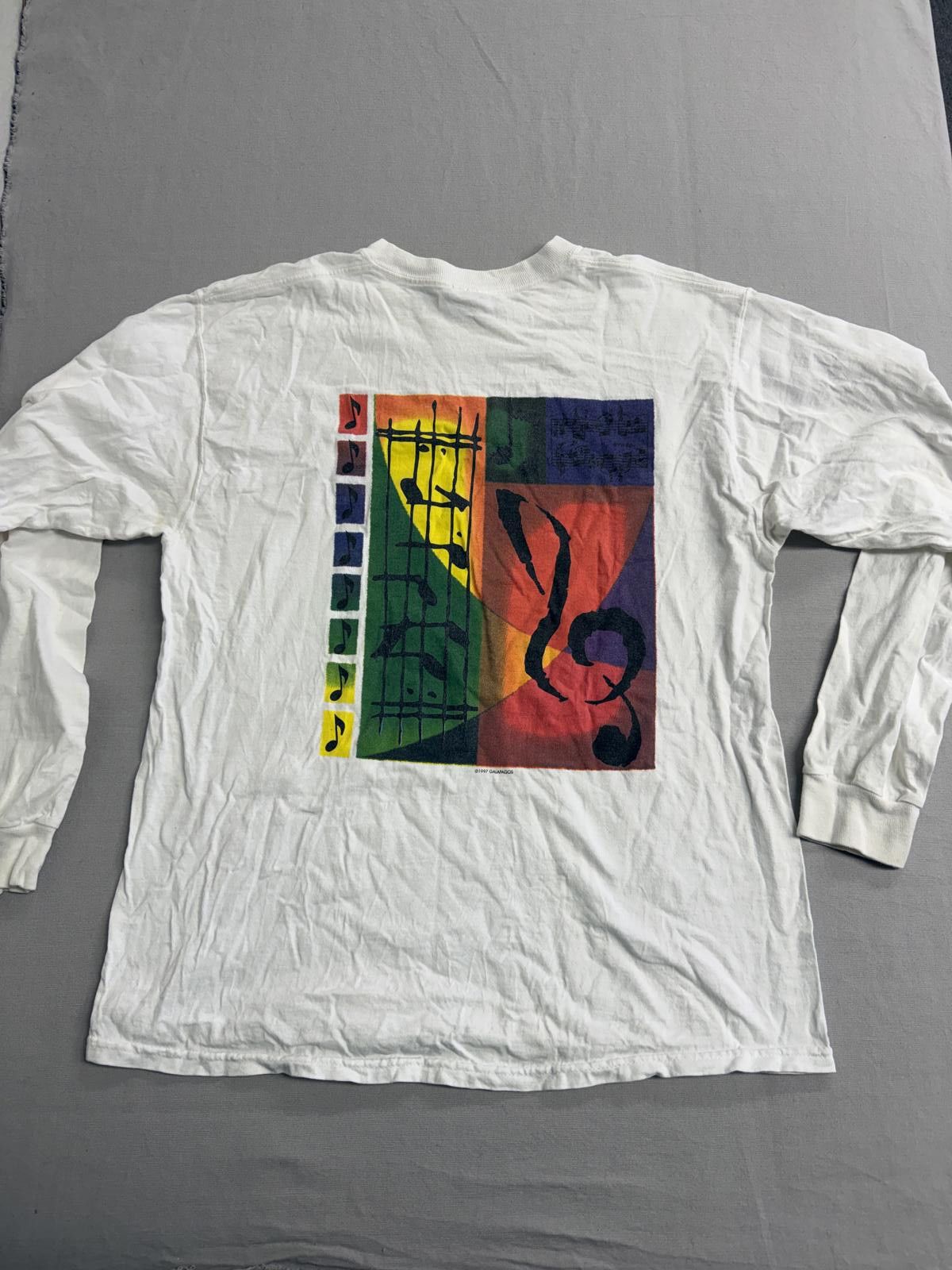 Fruit Of The Loom Lams Band 98 - 99 LS T-shirt Copyright 1997 Galapagos Tee -L Size US L / EU 52-54 / 3 - 1 Thumbnail