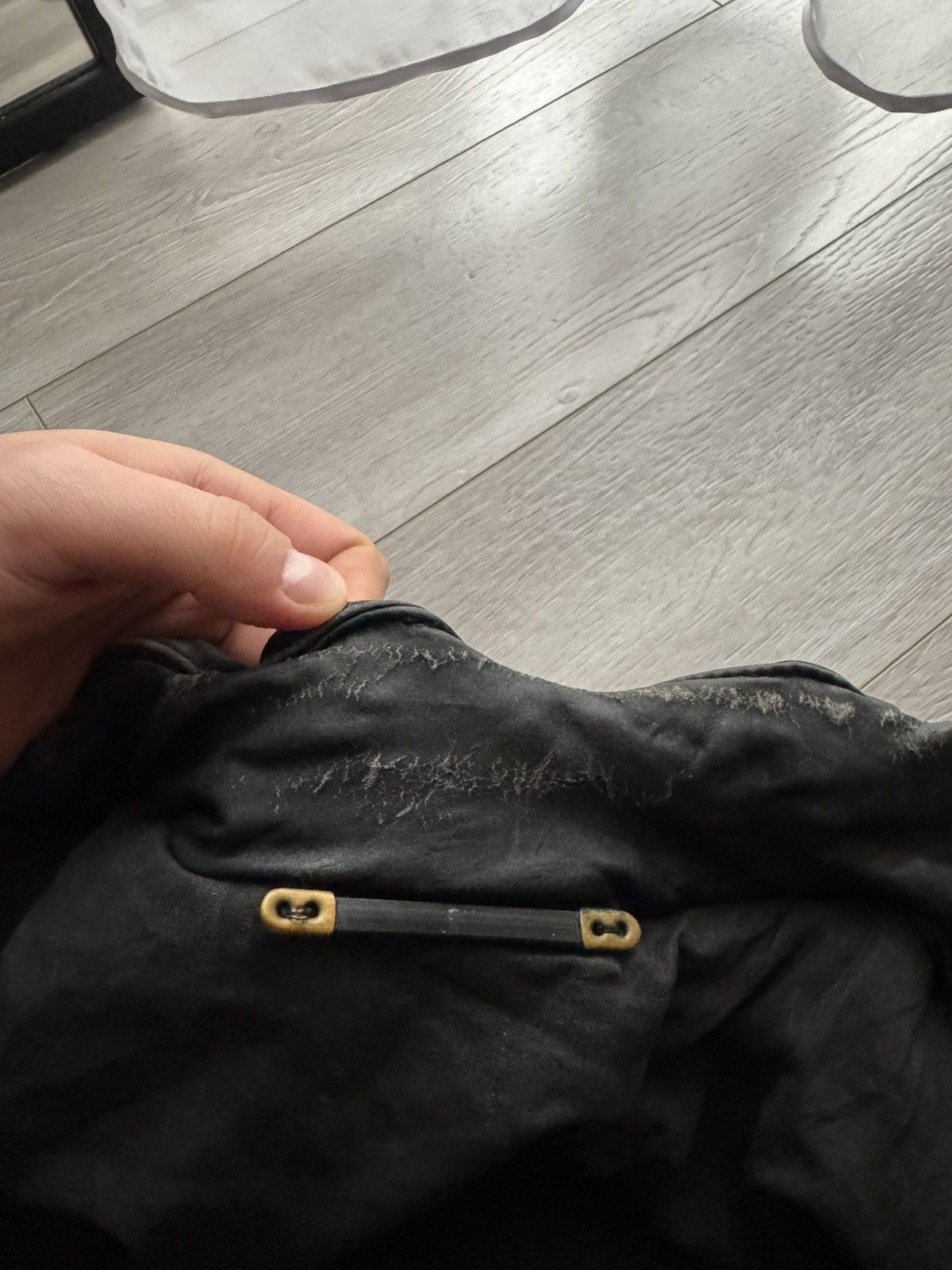 Genuine Leather Vintage Like Balenciaga Cargo Leather Bomber Jacket Hype Size US M / EU 48-50 / 2 - 13 Thumbnail