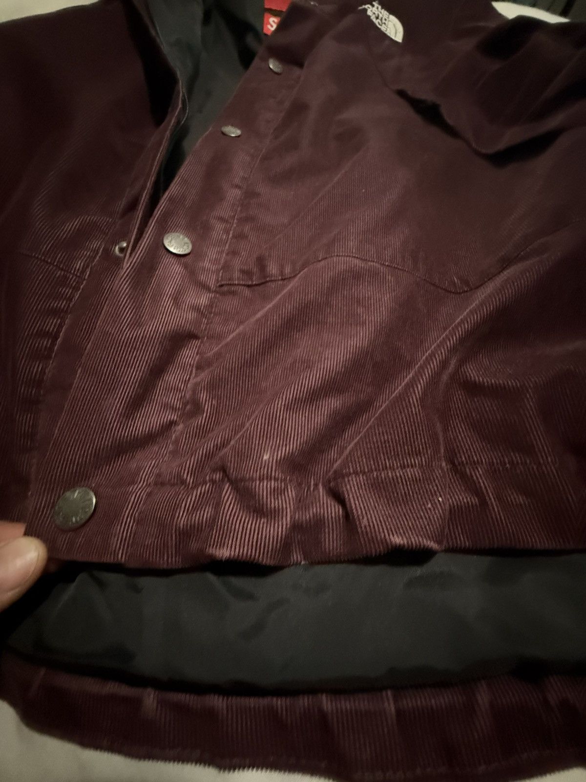 Supreme × The North Face Supreme The North Face Corduroy Mountain Shell Dark Purple M Size US M / EU 48-50 / 2 - 14 Thumbnail