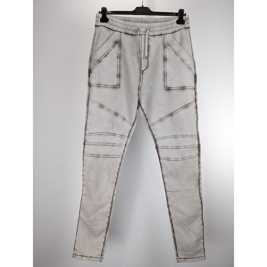 Balmain o1rshd1 Sweatpant & Jogger in White Size US 34 / EU 50 - 2 Thumbnail