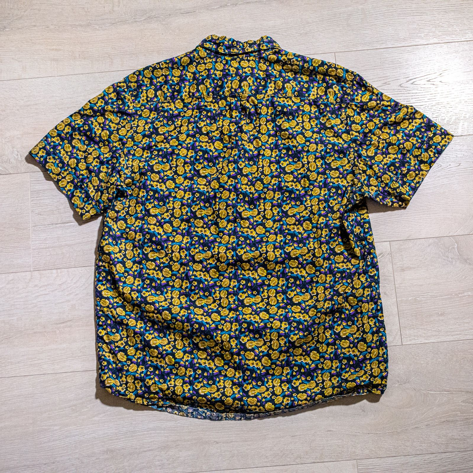 Kennington Ltd. Kennington LTD Men's short sleeve button-up floral shirt Size US L / EU 52-54 / 3 - 2 Thumbnail