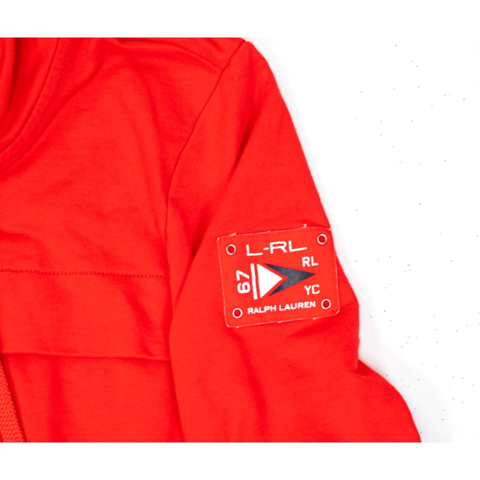 Vintage VINTAGE Active Ralph Lauren Women's Jacket XL Red Yacht Club Hooded Pockets Preppy Size XL / US 12-14 / IT 48-50 - 2 Thumbnail