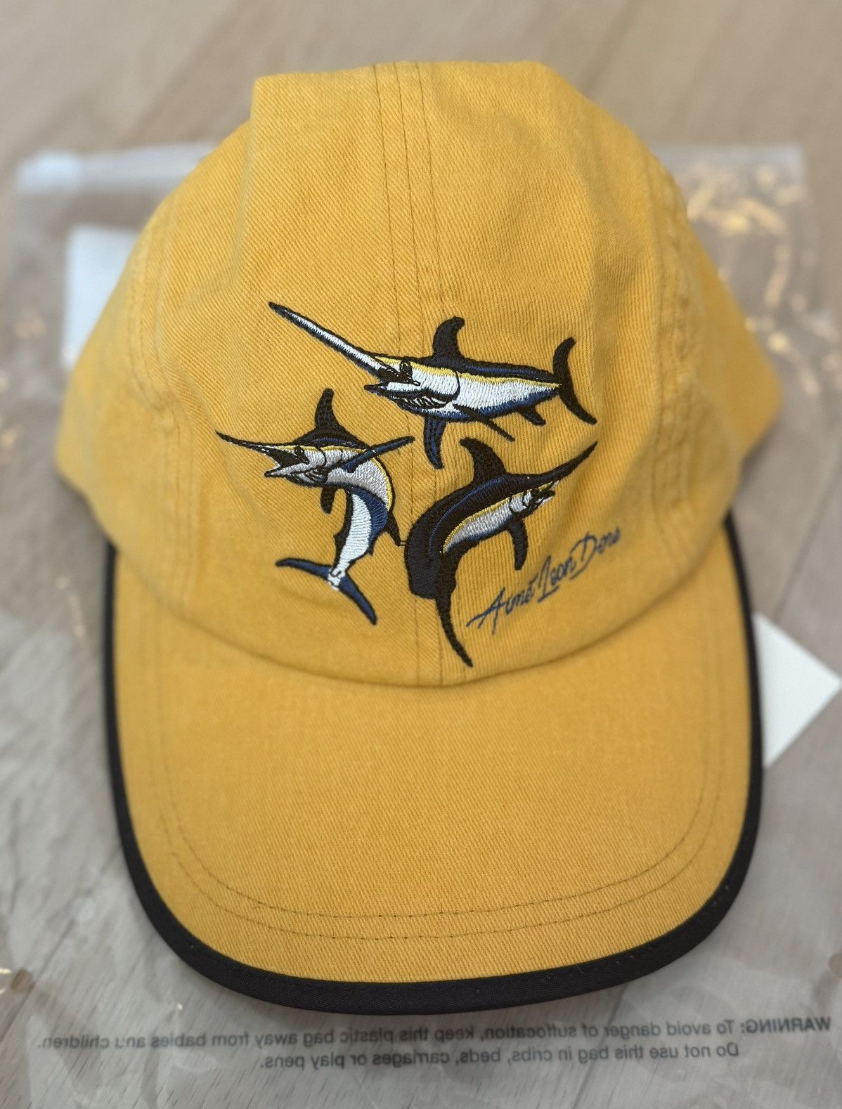 Aime Leon Dore ALD / Aime Souvenir Fishing Hat Yellow Size ONE SIZE - 1 Thumbnail