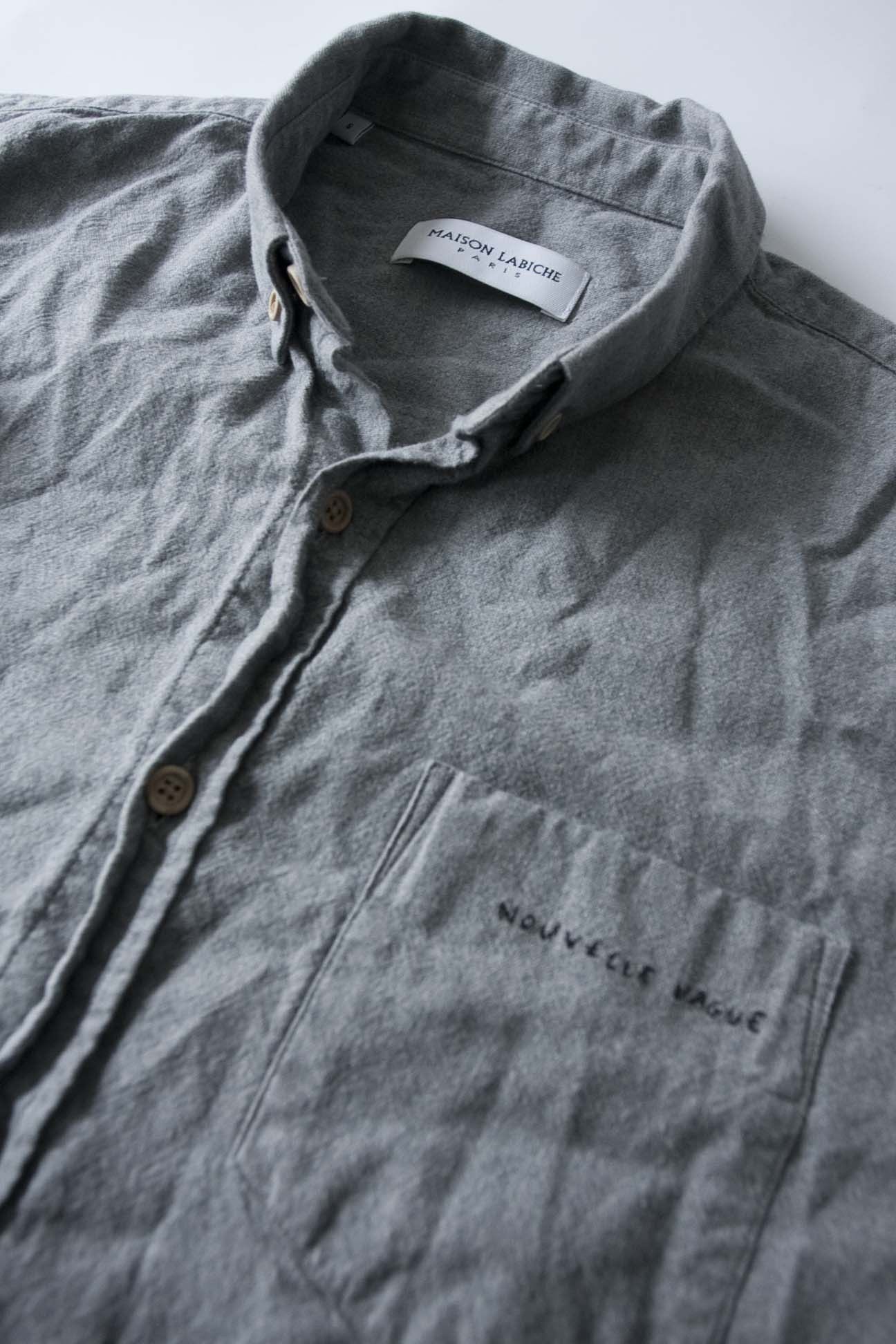 Maison Labiche Maison Labiche Shirt Size S Gray Nouvelle Vague Size US S / EU 44-46 / 1 - 4 Thumbnail