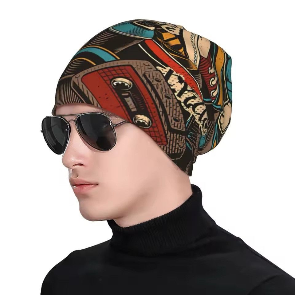 Other Skullies Beanies Caps Urban Pattern Pop Thin Hat Size ONE SIZE - 4 Thumbnail