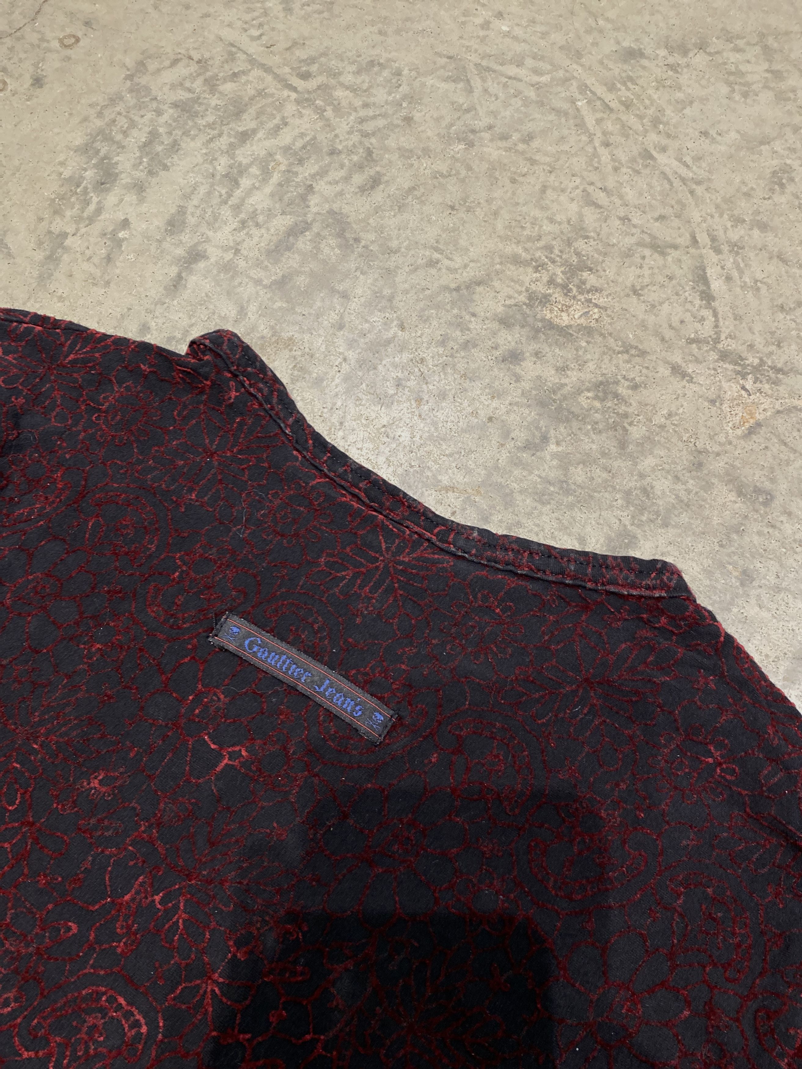 Jean Paul Gaultier Jean Paul Gaultier AW1998 "Vampire" Long-sleeved Viscose Top Size S / US 4 / IT 40 - 7 Thumbnail