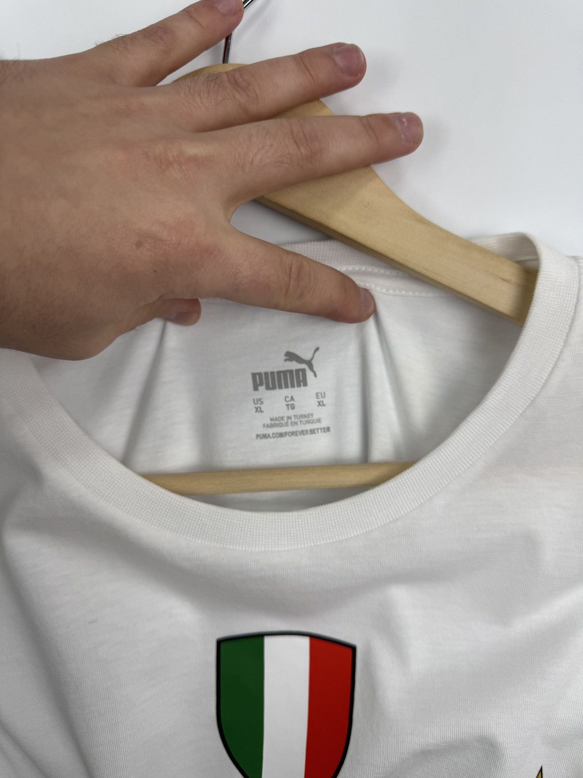 Puma 🇮🇹 Puma AC Milan 2021-22 Champions T Shirt Campioni D’Italia Size US XL / EU 56 / 4 - 6 Thumbnail