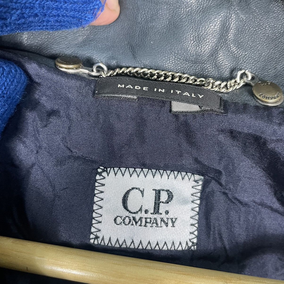 C.P. Company 💥 CP COMPANY SS2010 VERA PELLE LEATHER JACKET Size US M / EU 48-50 / 2 - 16 Thumbnail